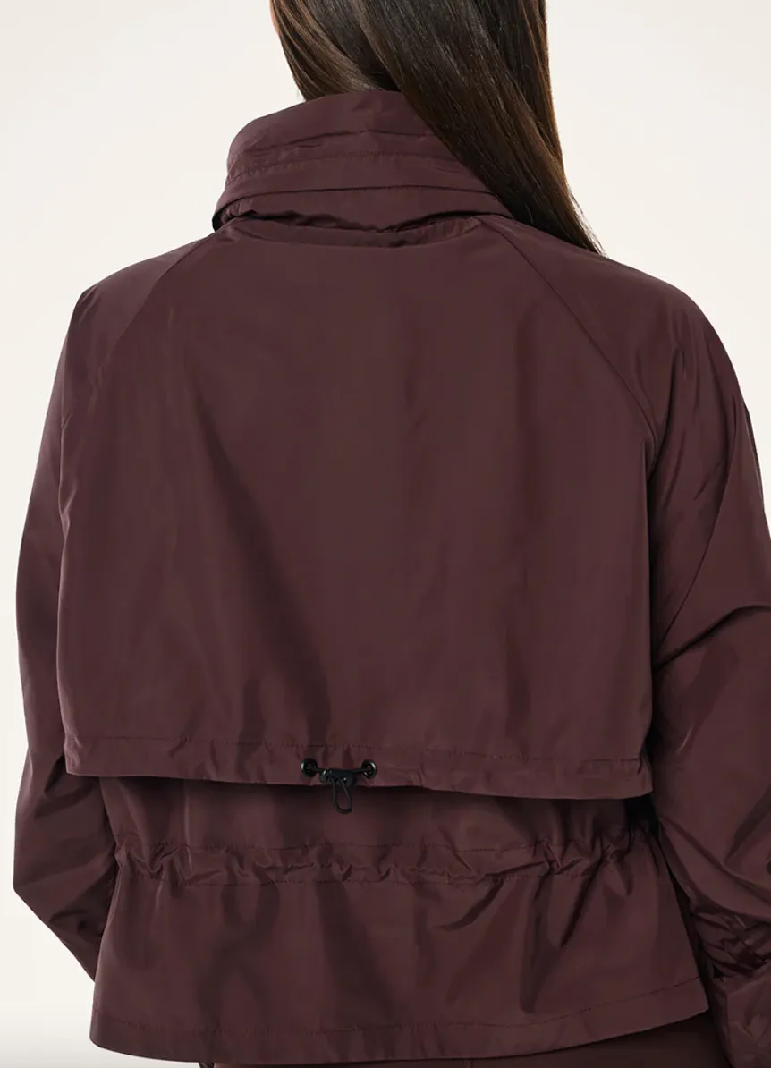 PE Nation Shelter Jacket- Mahogany