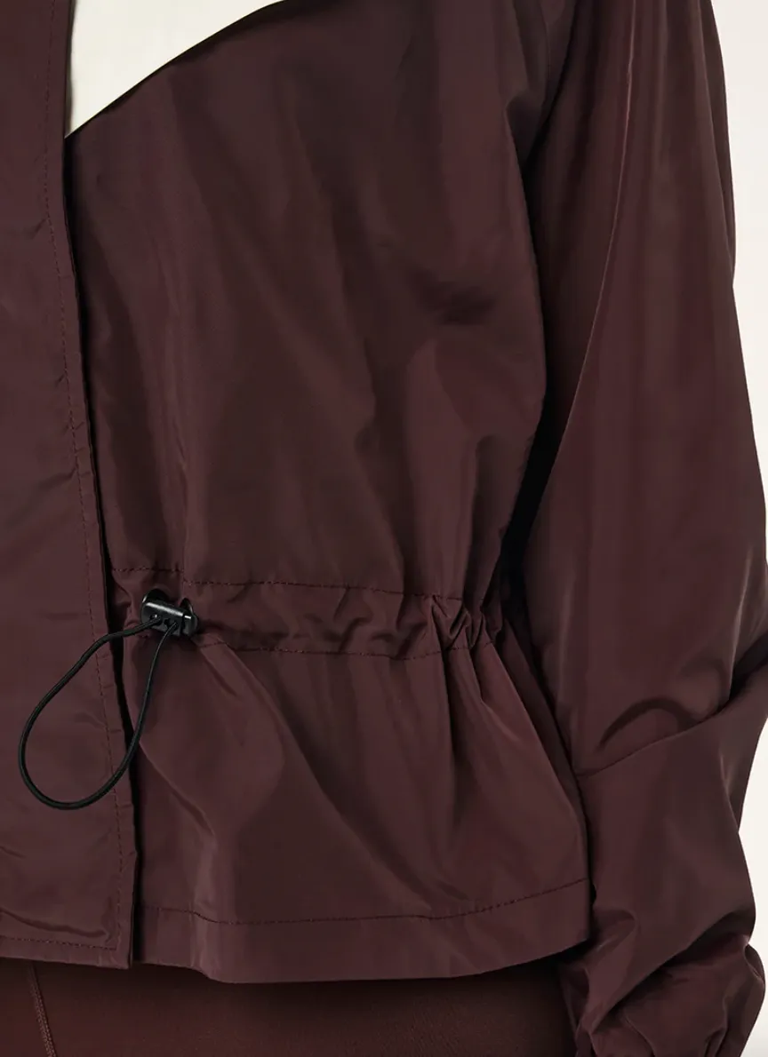 PE Nation Shelter Jacket- Mahogany