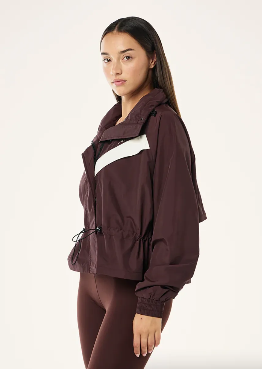 PE Nation Shelter Jacket- Mahogany