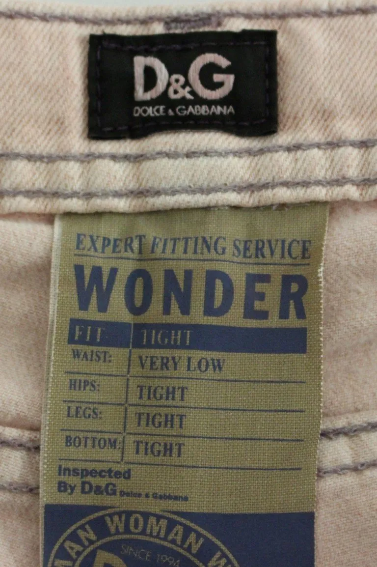 Pink WONDER Cotton Regular Fit Jeans Pants