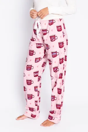 PJ Salvage Flannels Coffee Dog Pant
