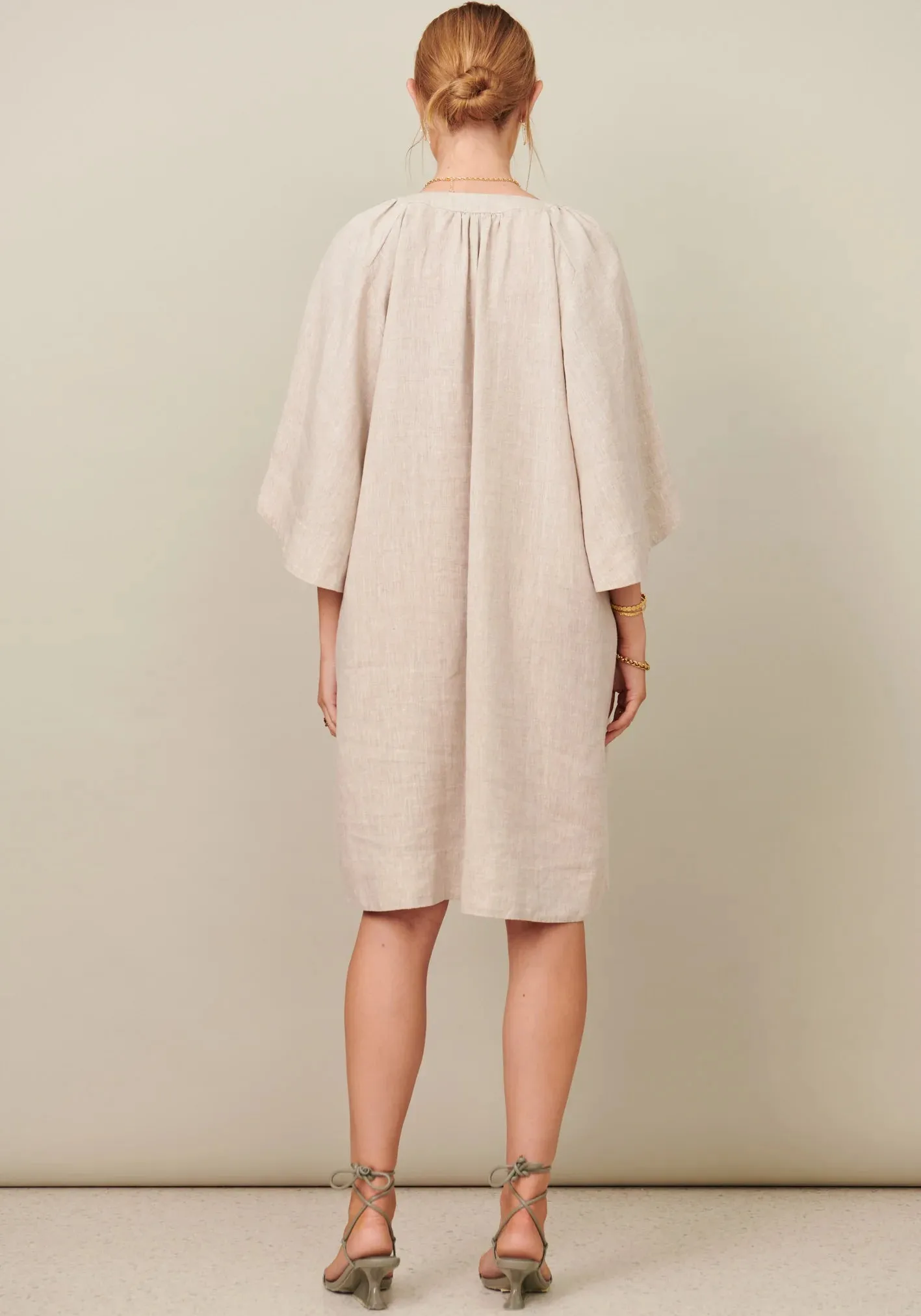 Pol Clothing - Gia Dress - Natural