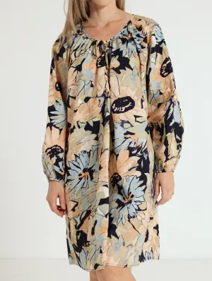 Poplin Tunic Dress - Stone