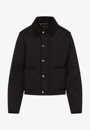 Quilted Cropped Jacket