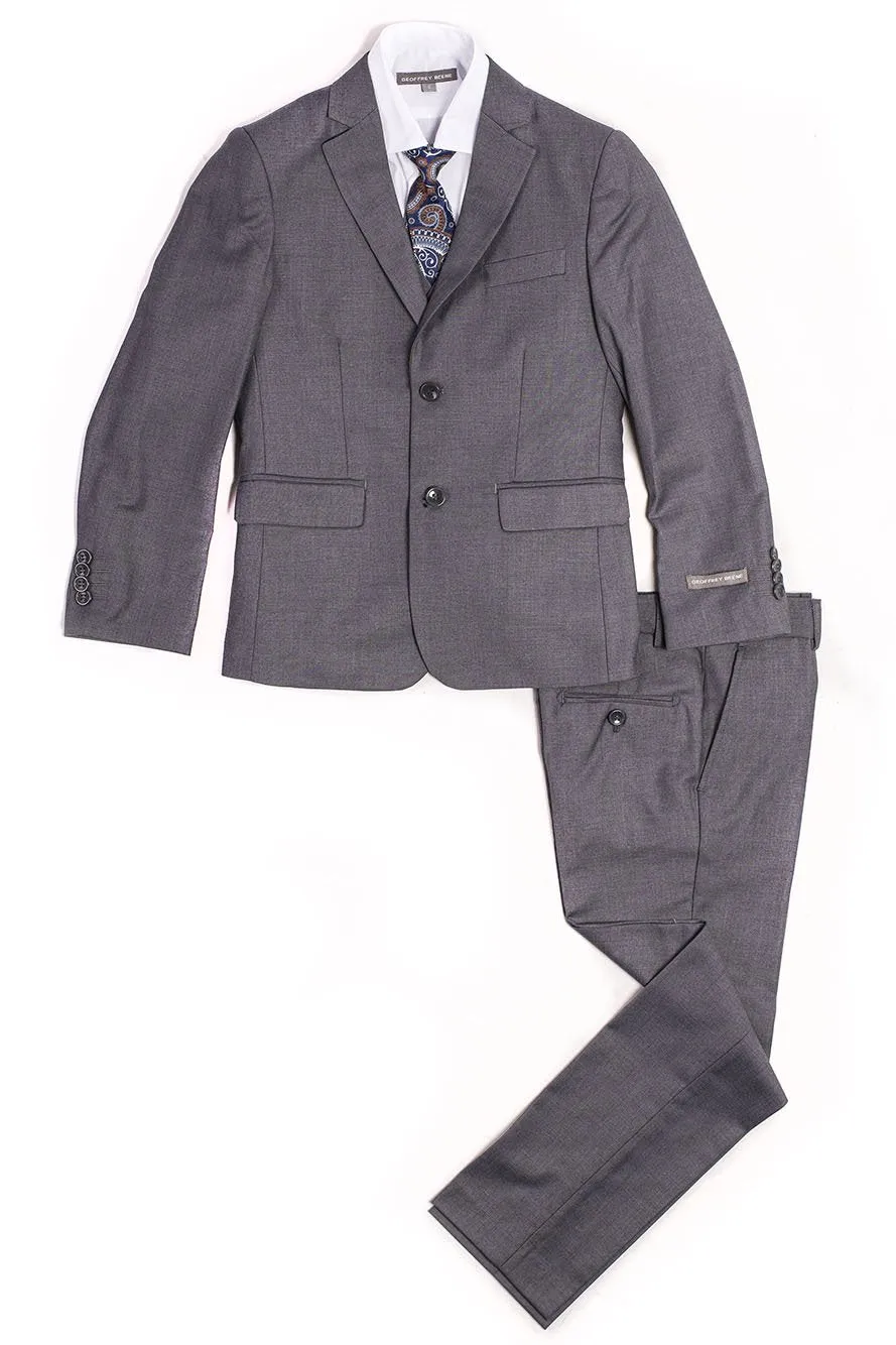"Austin" Kids Charcoal 5-Piece Suit