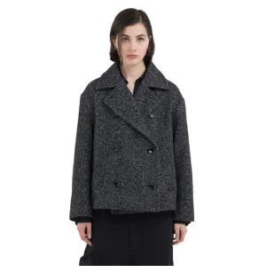 Replay Women's Double-Breasted Wool Jacket