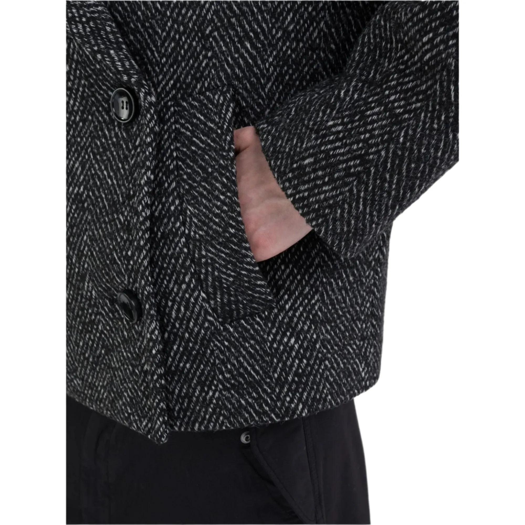 Replay Women's Double-Breasted Wool Jacket