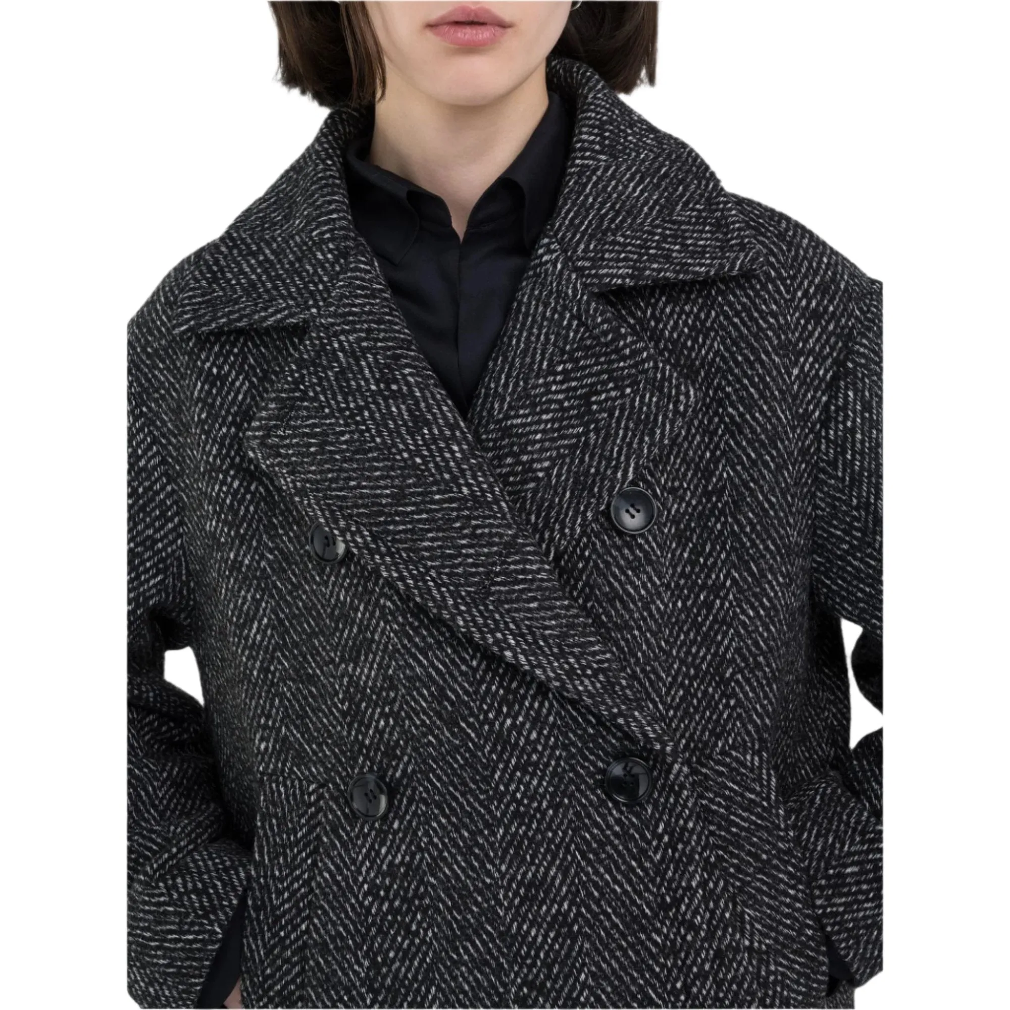 Replay Women's Double-Breasted Wool Jacket