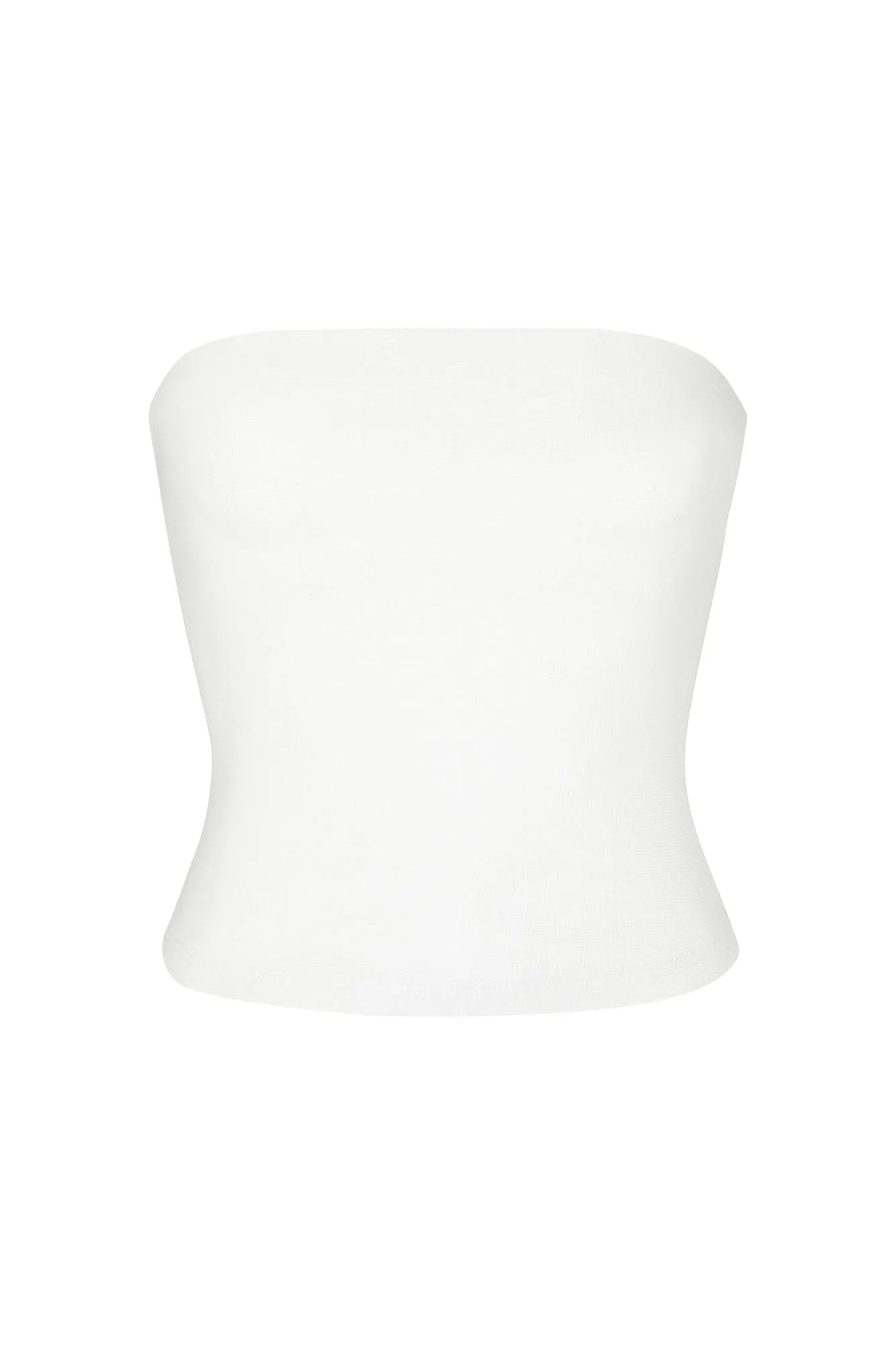 Ritts Strapless Top in Stretch Twill