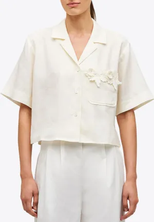 Rosebud Lace Camp Shirt