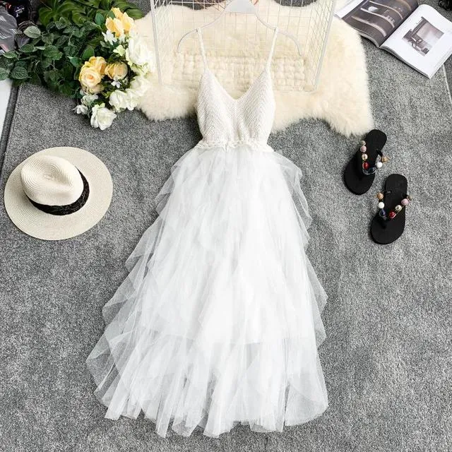 Ruffle Bottom Dress