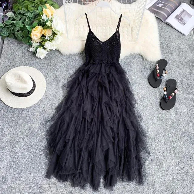 Ruffle Bottom Dress