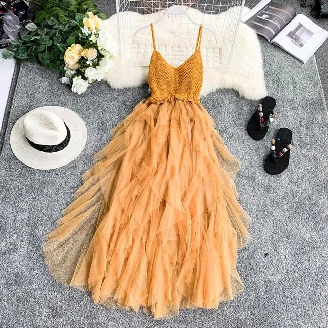 Ruffle Bottom Dress