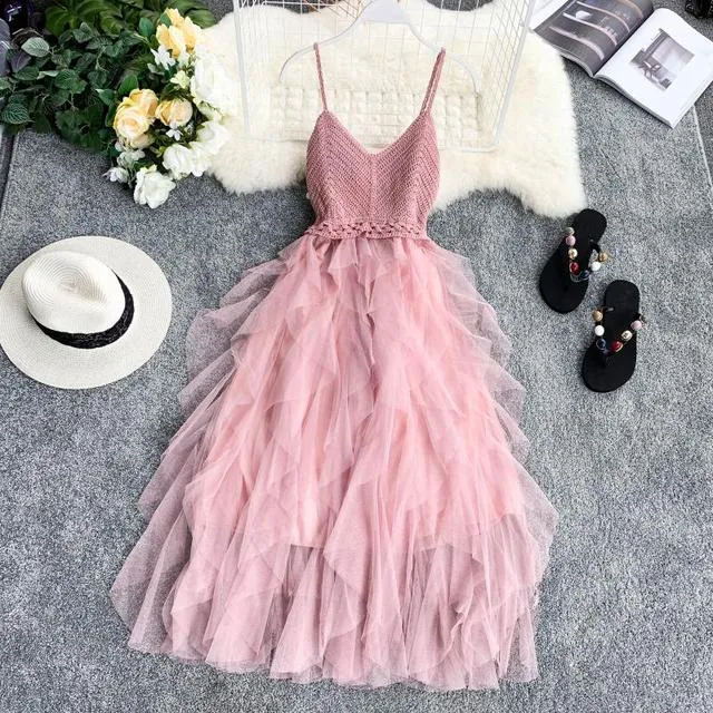 Ruffle Bottom Dress