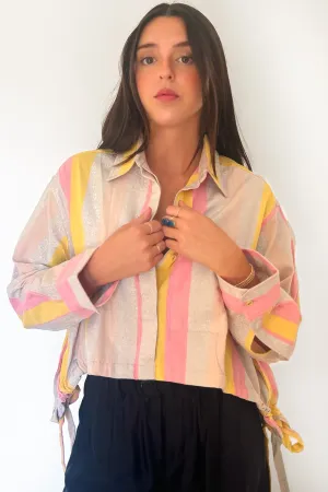 Rujuta Sheth Everyday Shirt - Candy Stripe