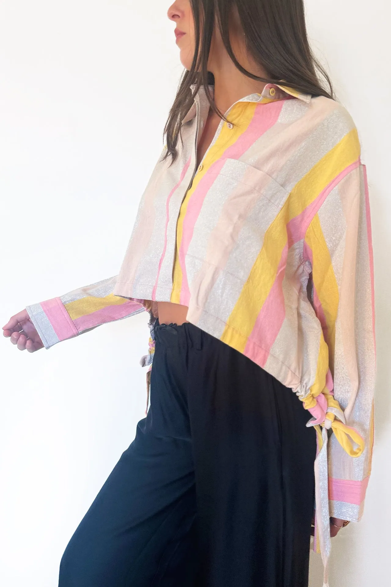 Rujuta Sheth Everyday Shirt - Candy Stripe