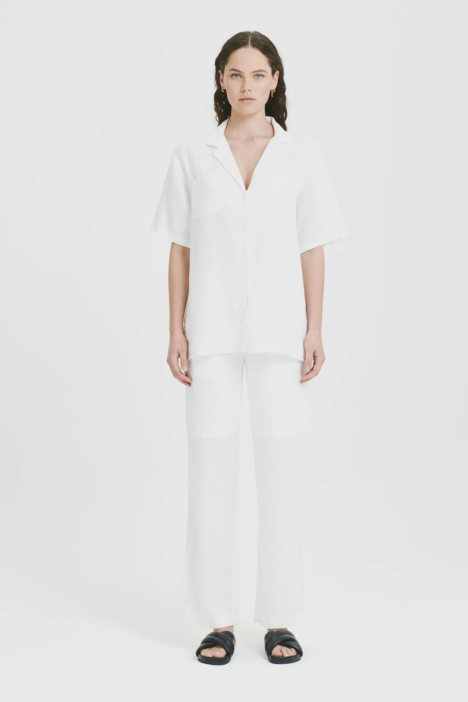 Rynn Resort Shirt White