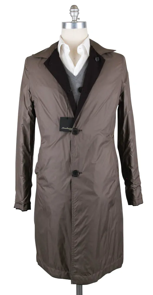 Sartorio Napoli Brown Reversible Coat - 40 US / 50 EU