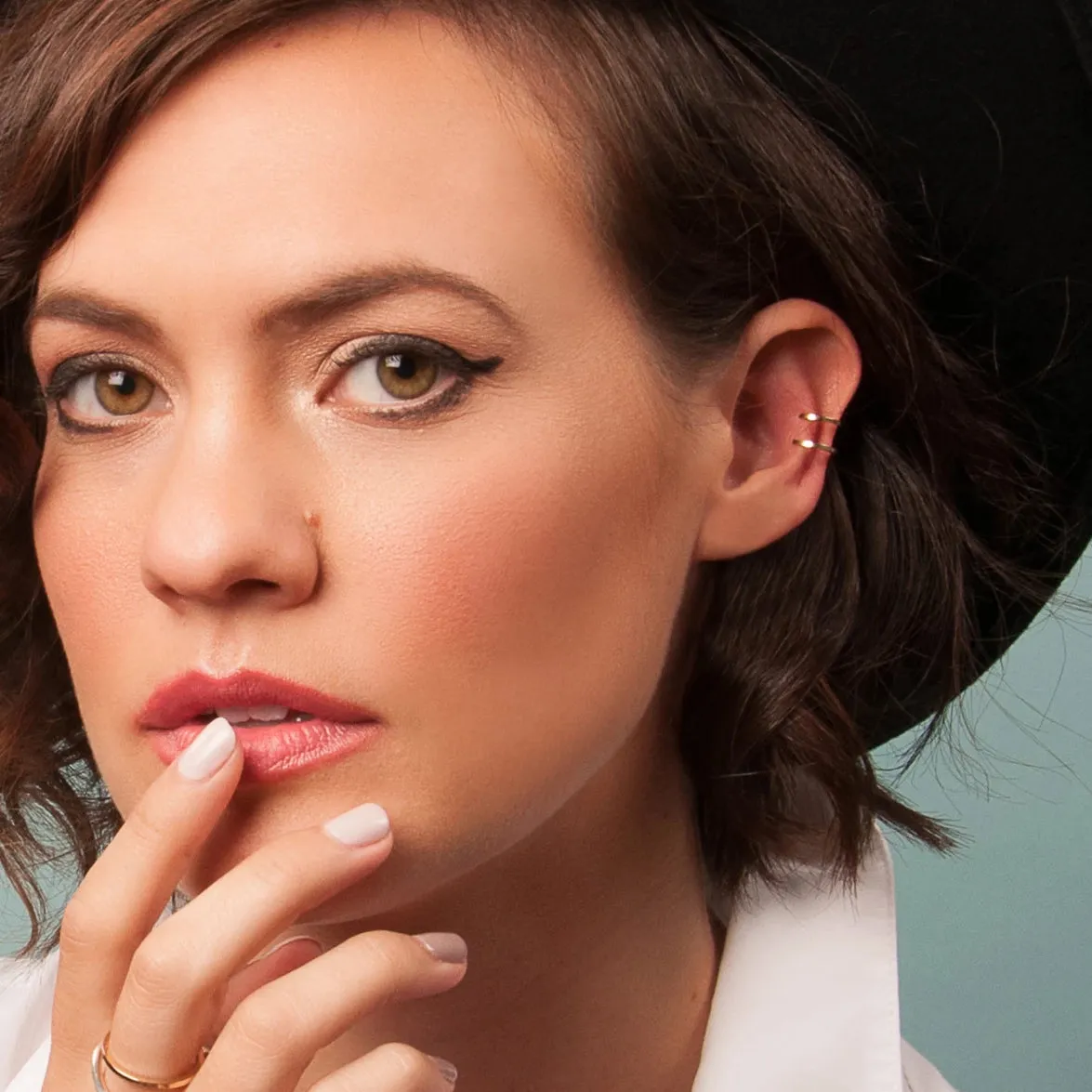 SATELLITE EAR CUFF