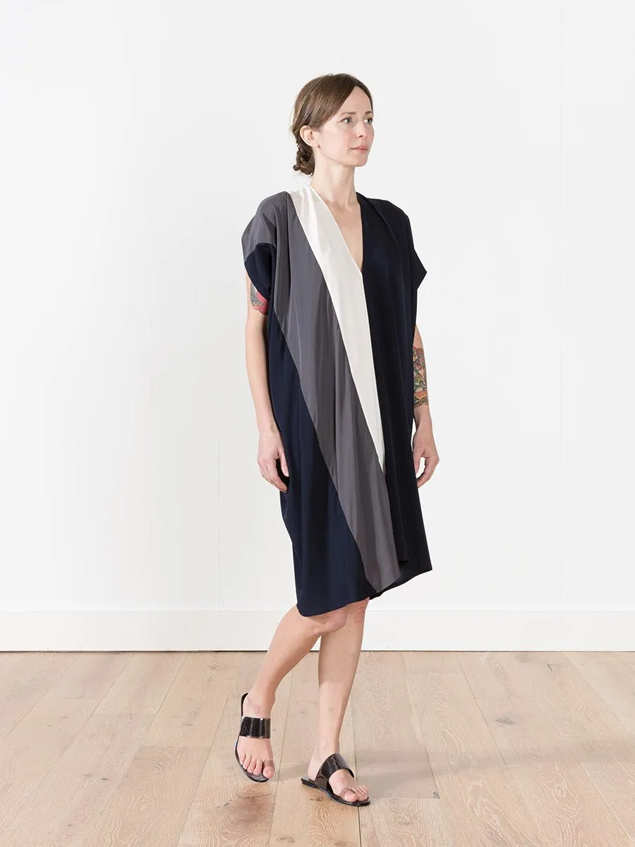 seamed lena dress