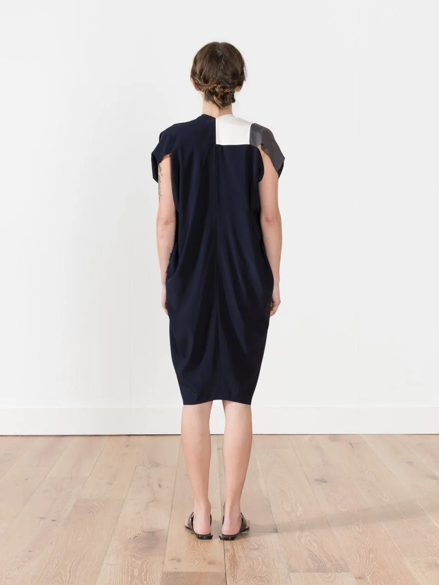seamed lena dress