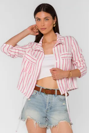 Seren Fuchsia Stripe Jacket
