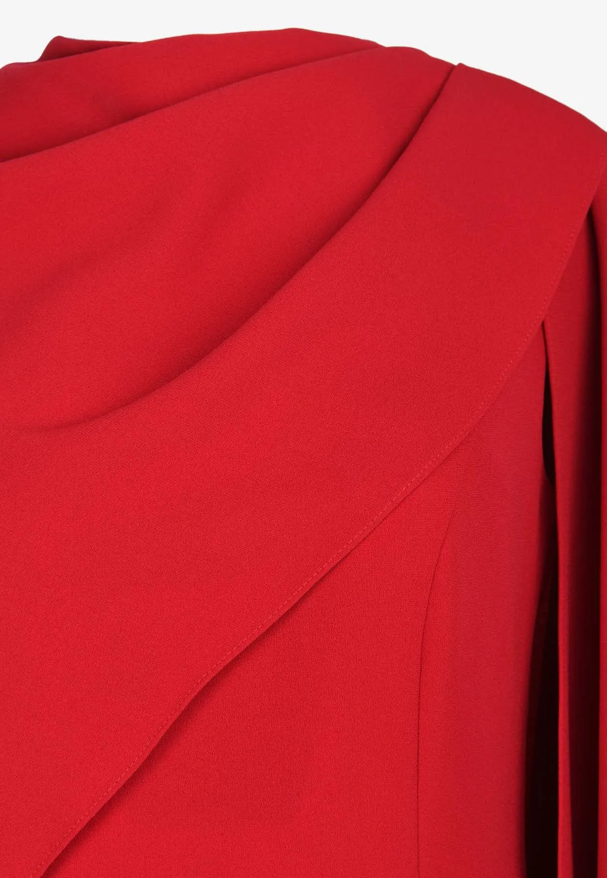 Shila Draped Midi Dress