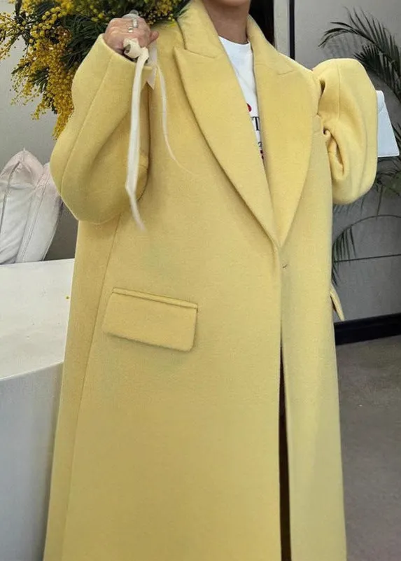 Sienna - Longline StructuRed Wool Coat