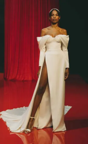 Silk Wedding Dress - Valdrin Sahiti