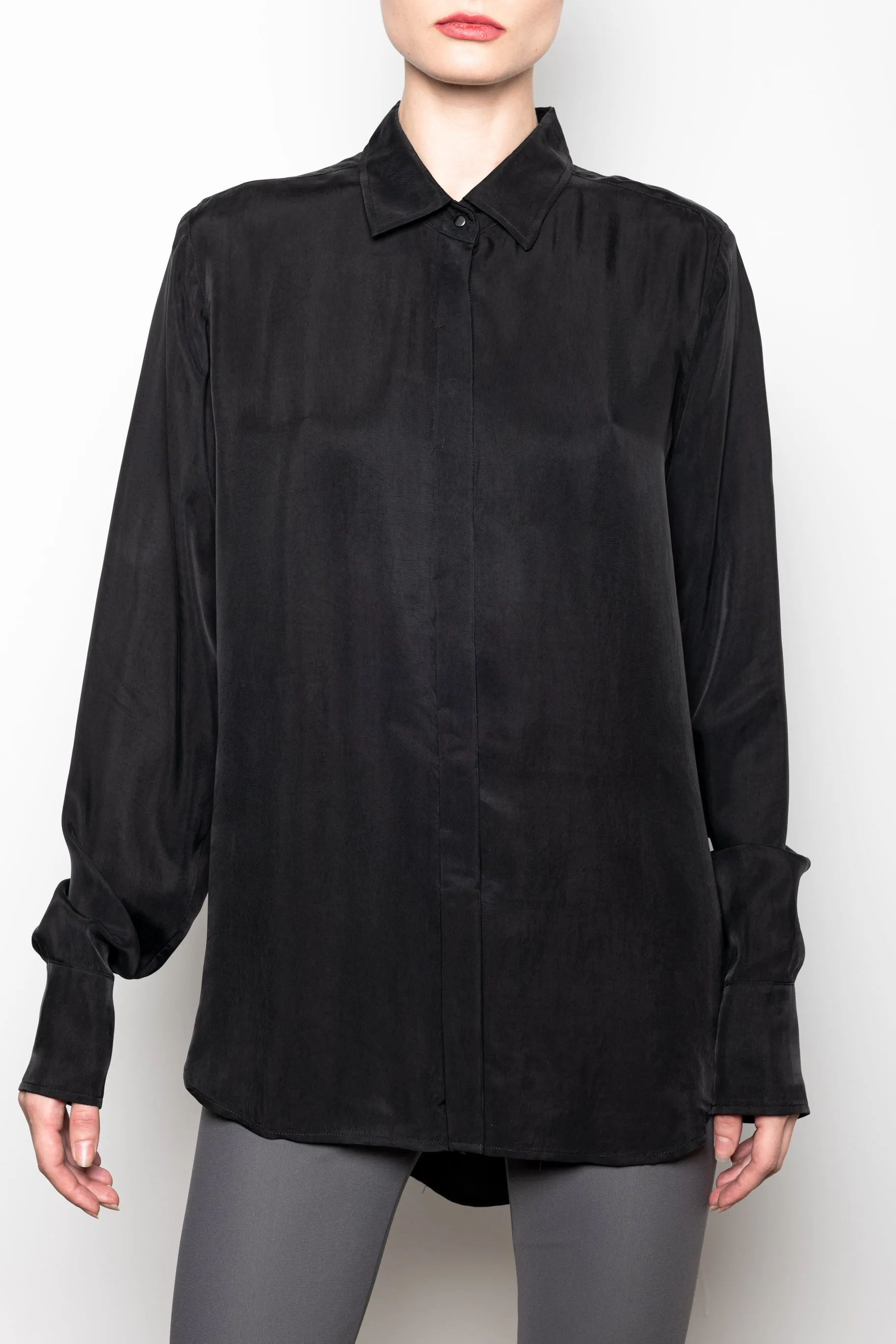 Silky Cupro Shirt - WESTMOOR CORE