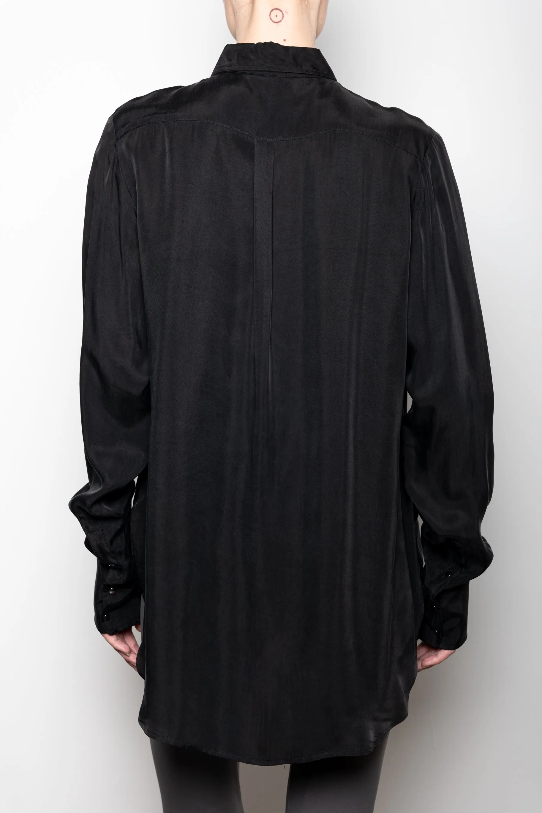 Silky Cupro Shirt - WESTMOOR CORE