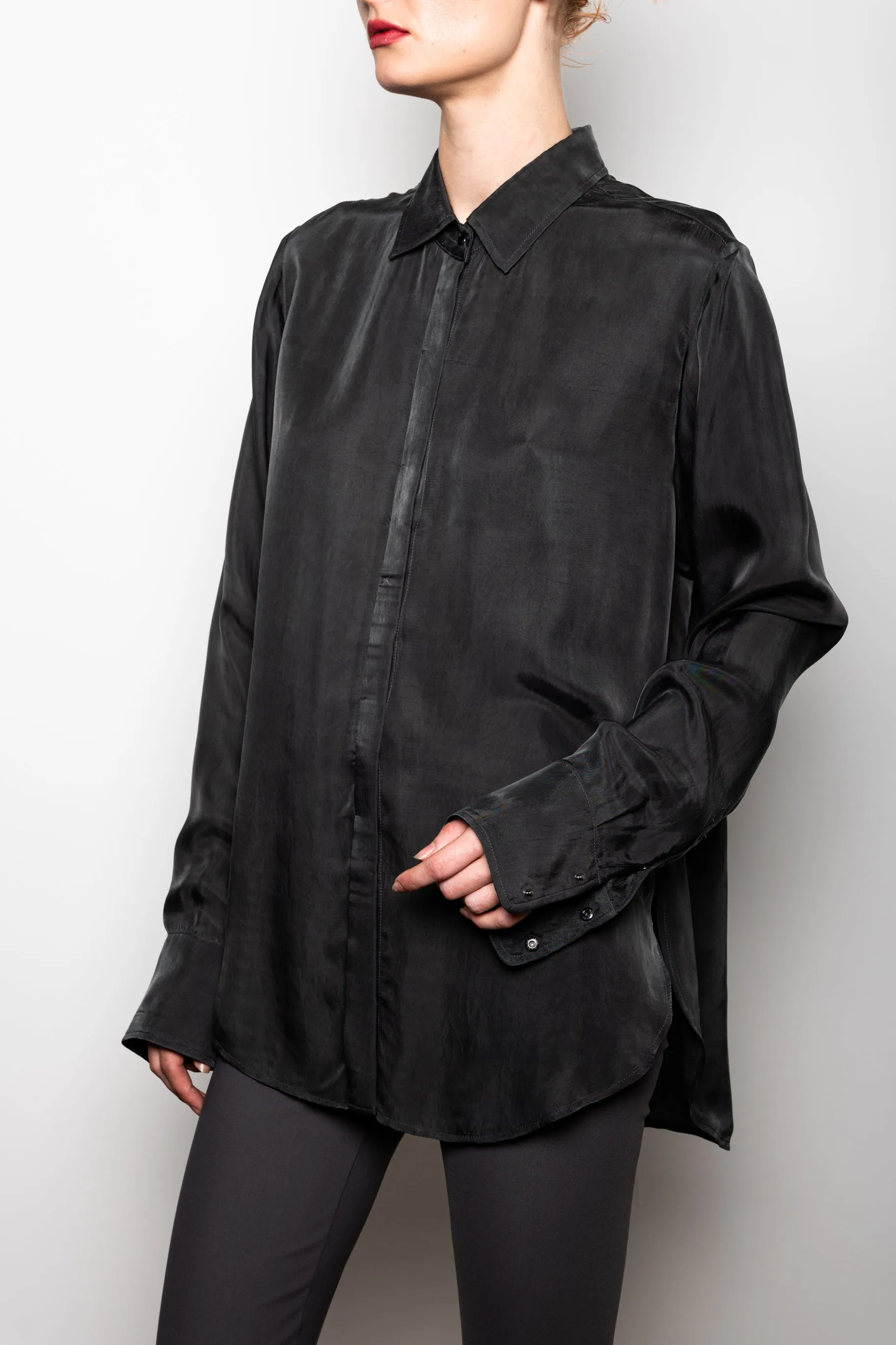 Silky Cupro Shirt - WESTMOOR CORE