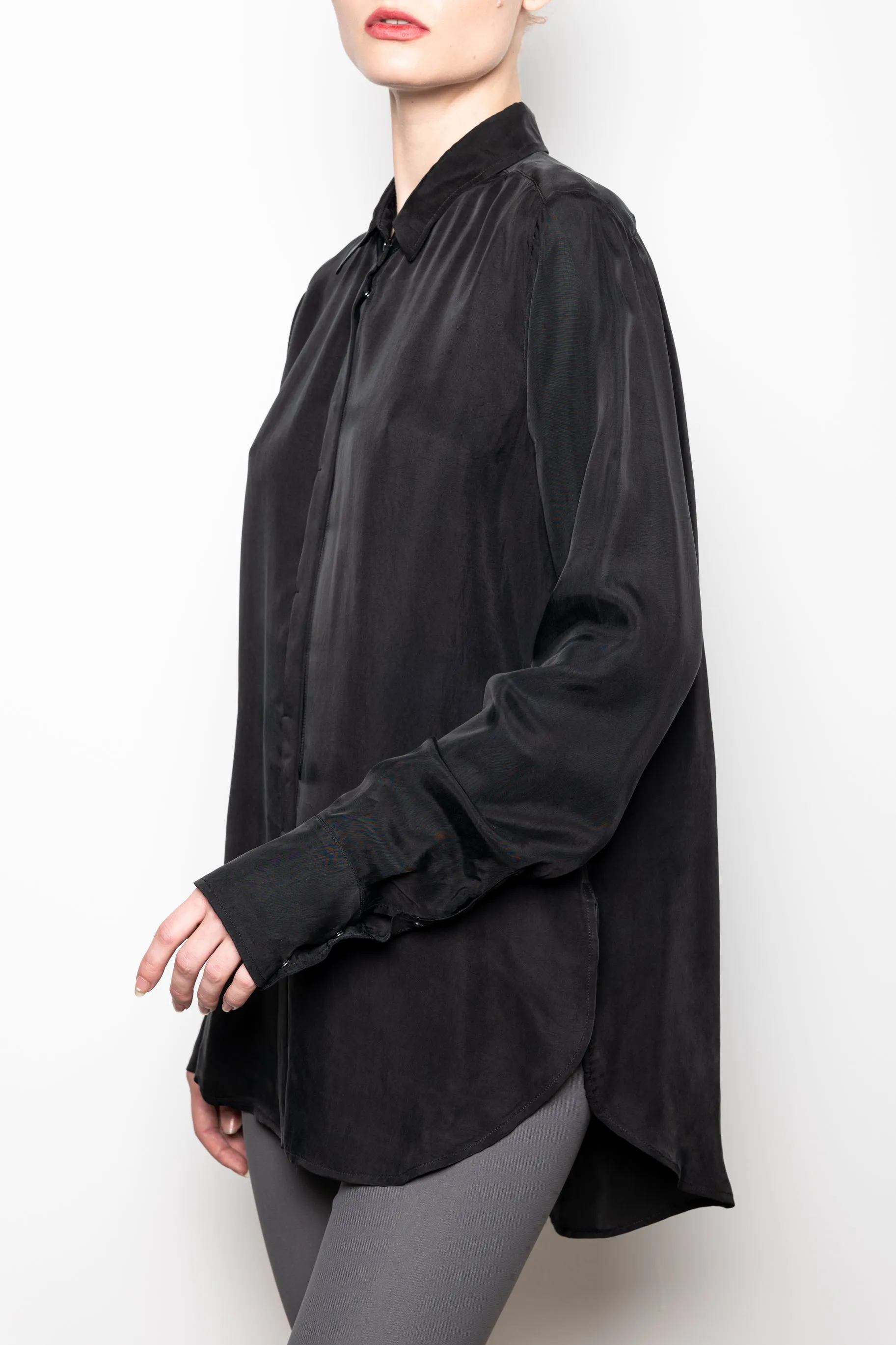 Silky Cupro Shirt - WESTMOOR CORE