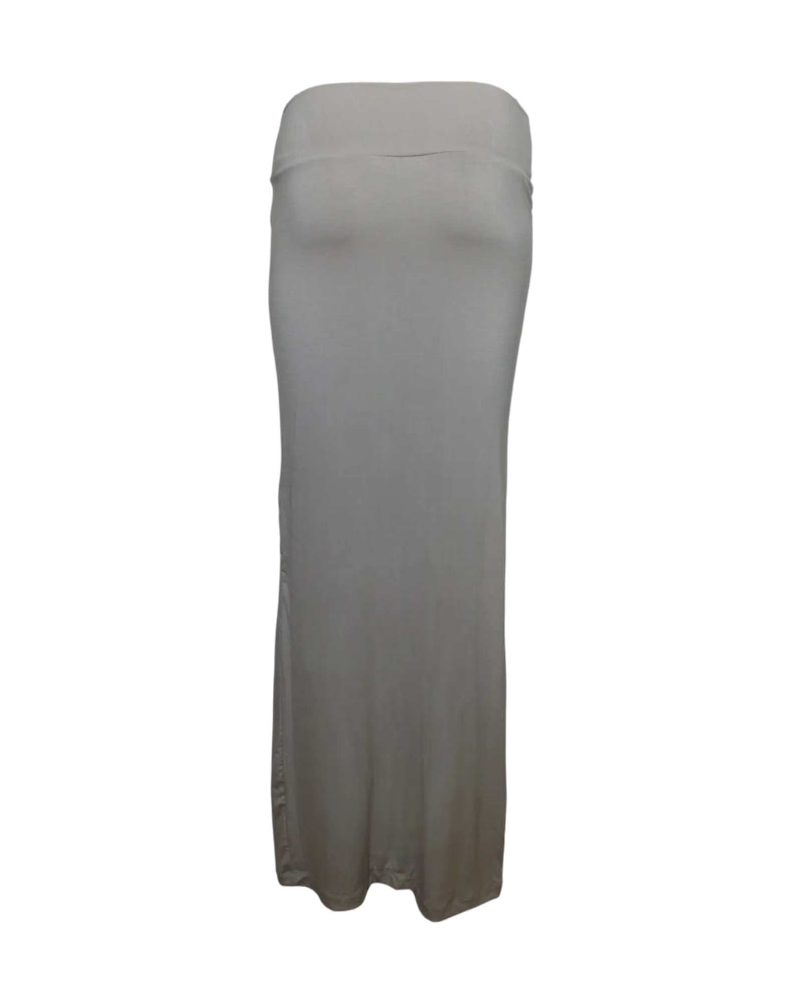 simple maxi skirt / stone
