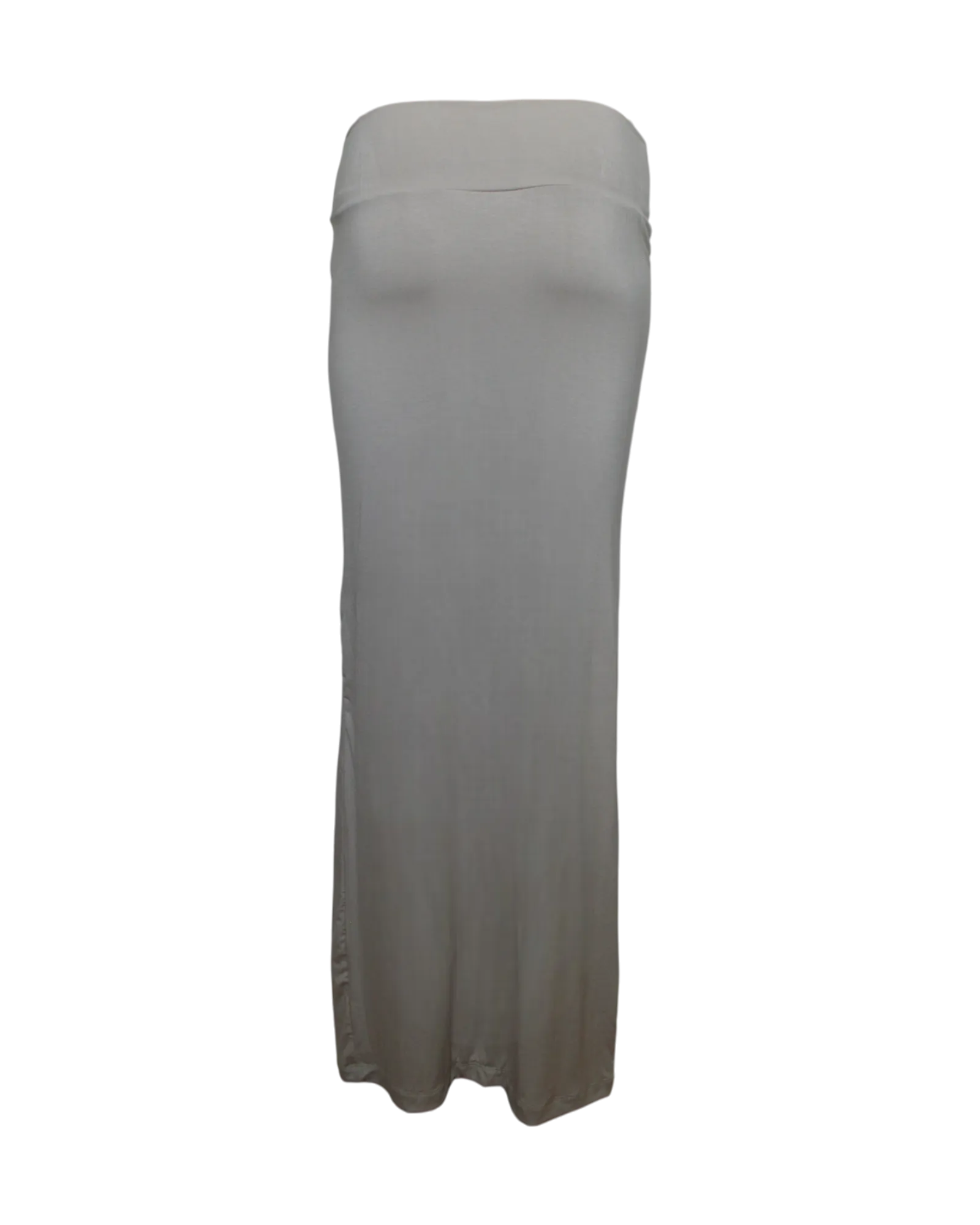 simple maxi skirt / stone