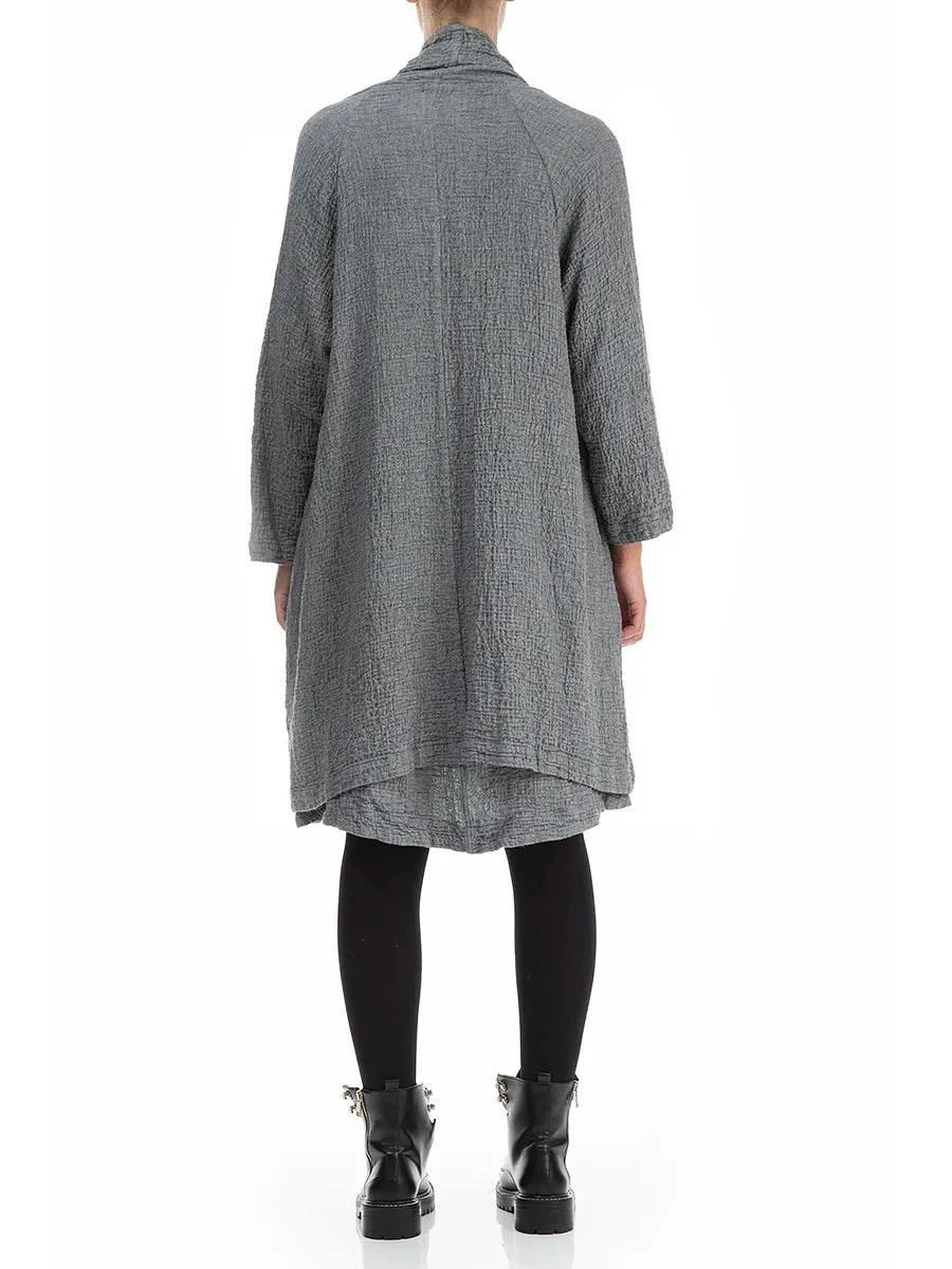 Simple Retro Loose Long Sleeve Cardigan Jacket