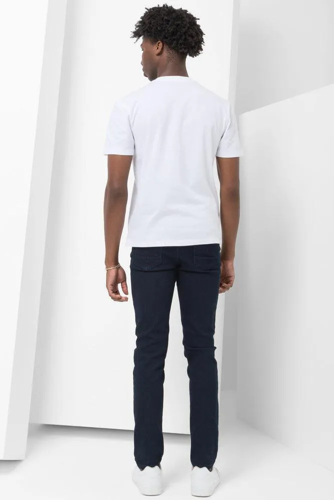 Skinny Denim Jeans Dark Blue
