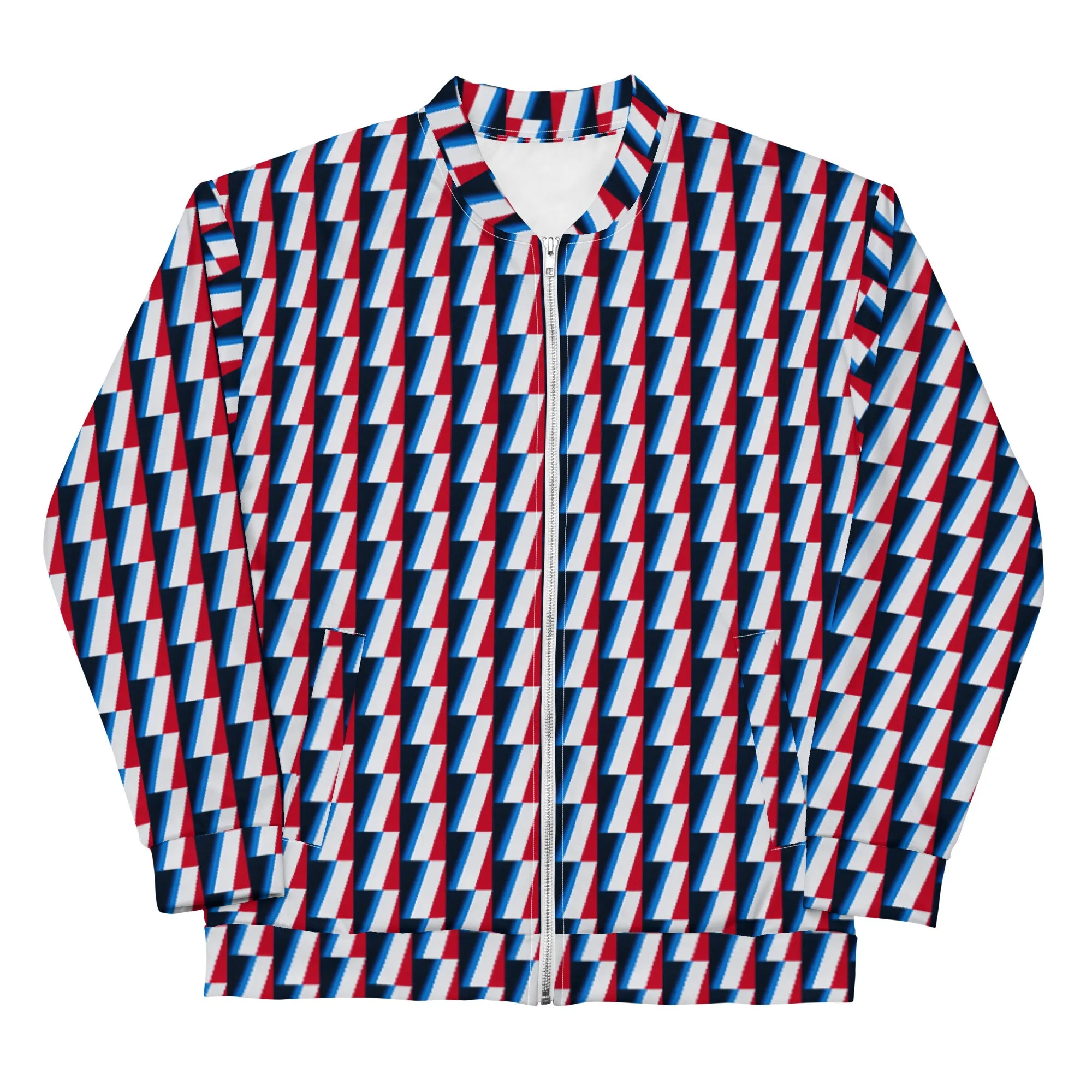 Slim-Fit Bomber Jacket, Marina
