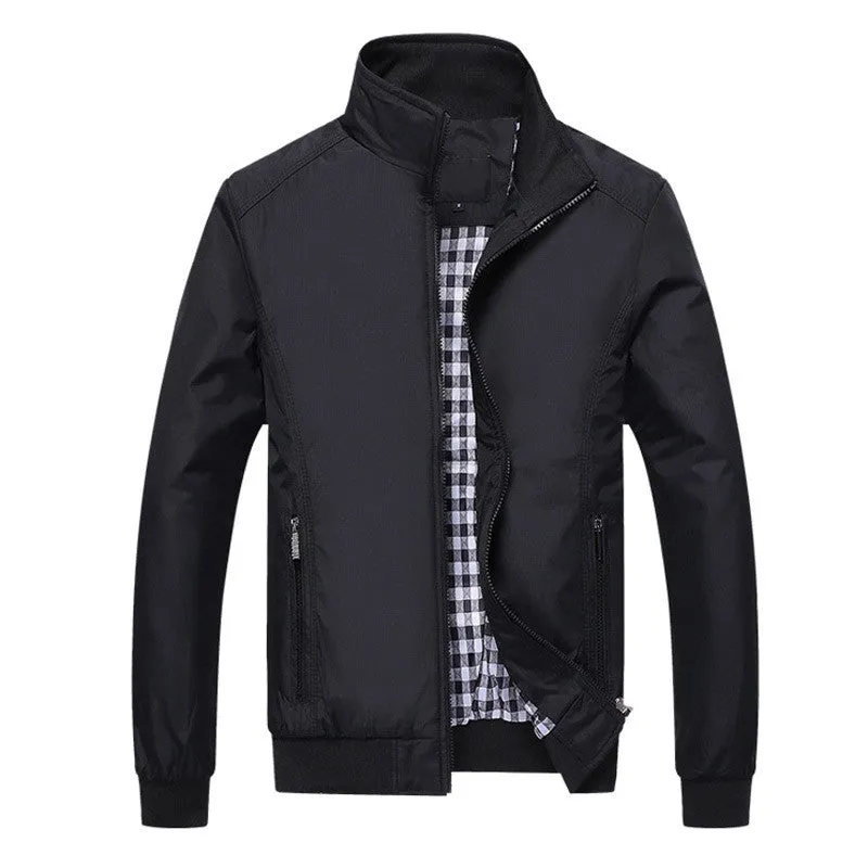 Slim Fit Gingham Lined - Men's Jacket
