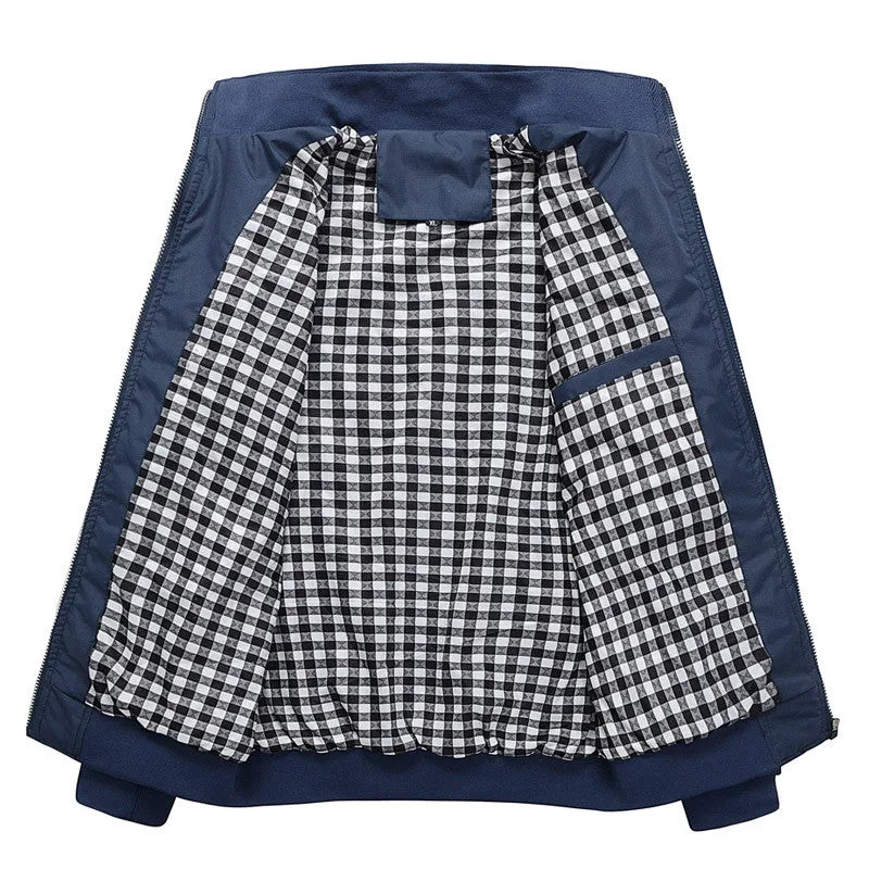 Slim Fit Gingham Lined - Men's Jacket