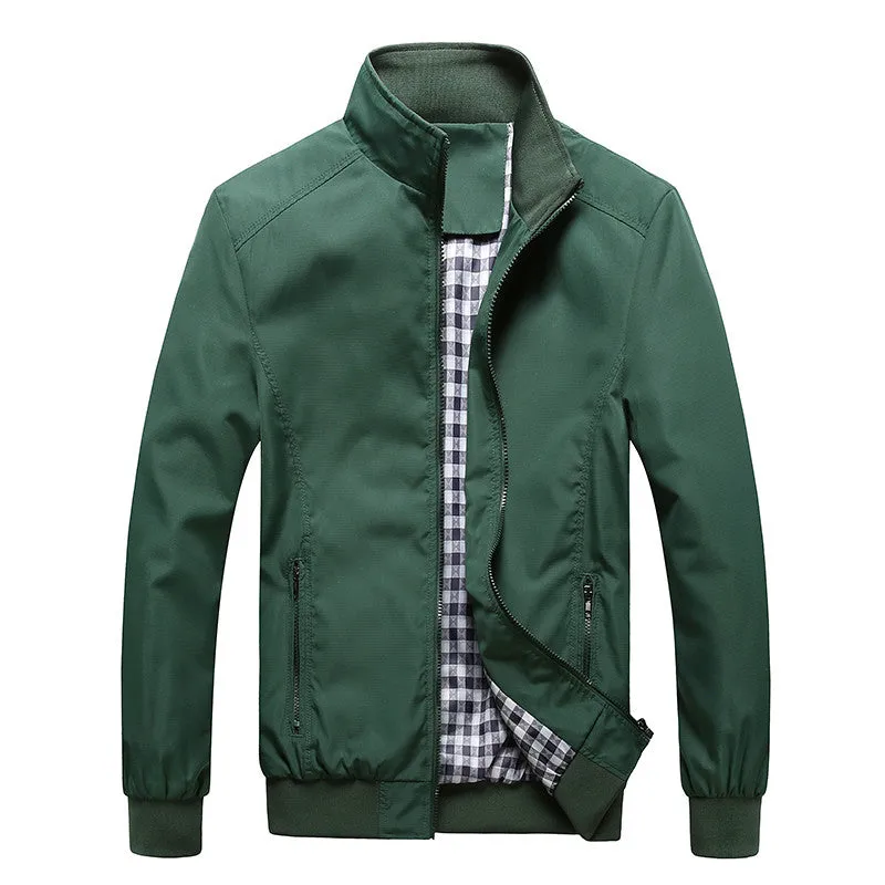 Slim Fit Gingham Lined - Men's Jacket