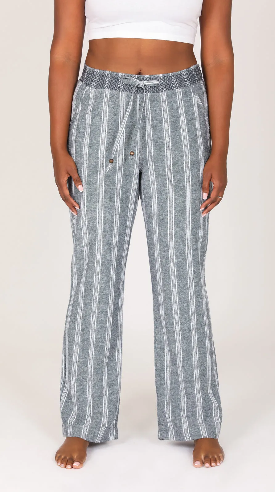 Smocked Wide Leg