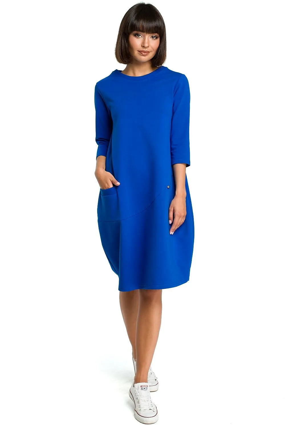 Soft Knit Relaxed Tunic Dress