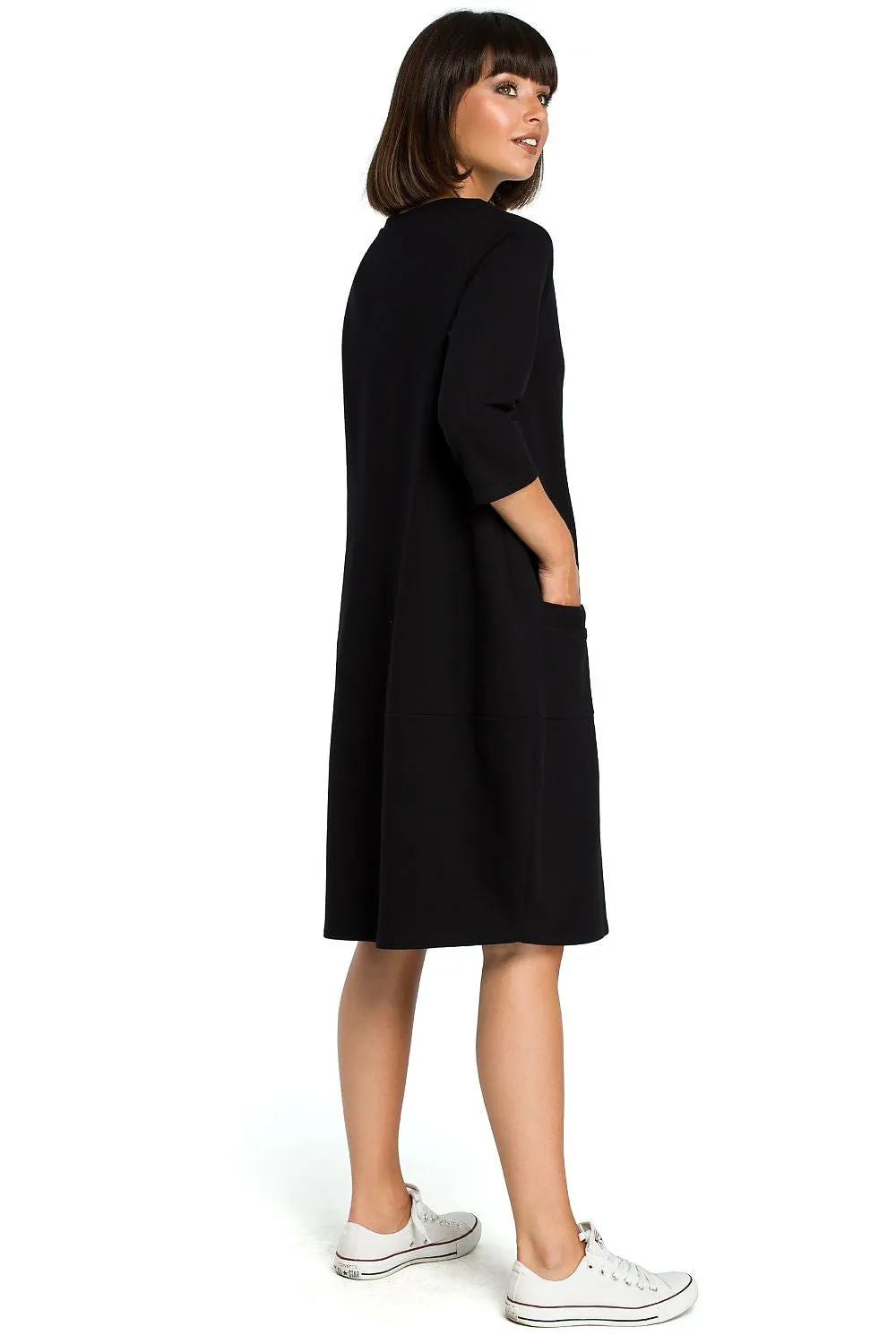 Soft Knit Relaxed Tunic Dress