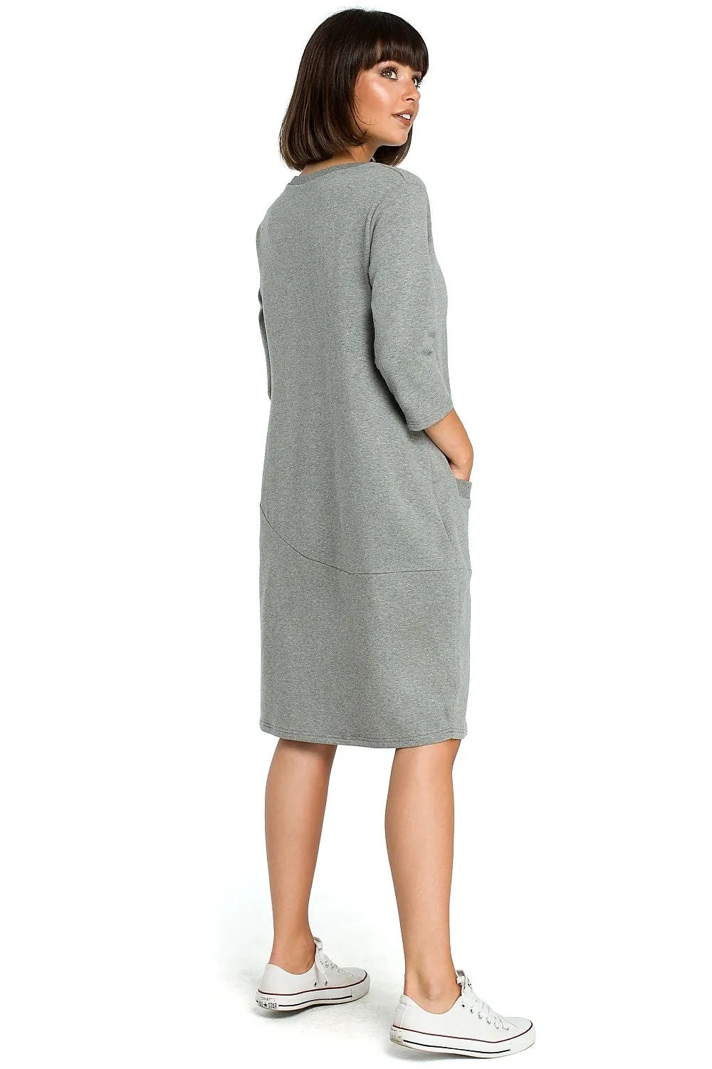 Soft Knit Relaxed Tunic Dress