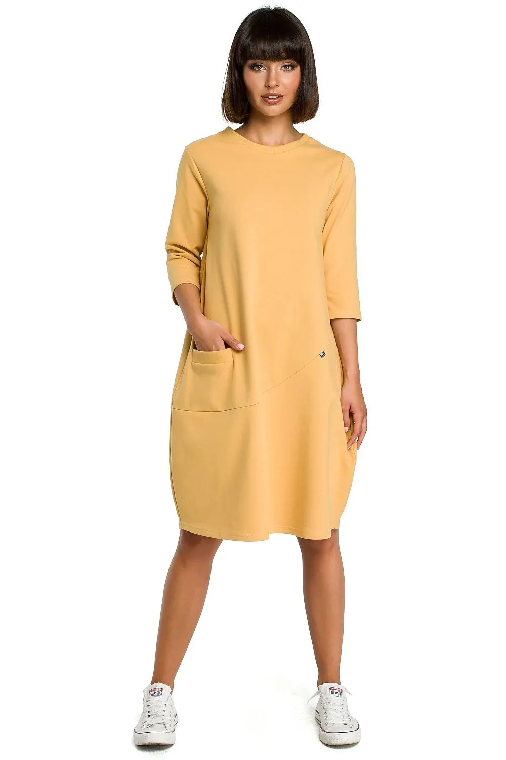 Soft Knit Relaxed Tunic Dress