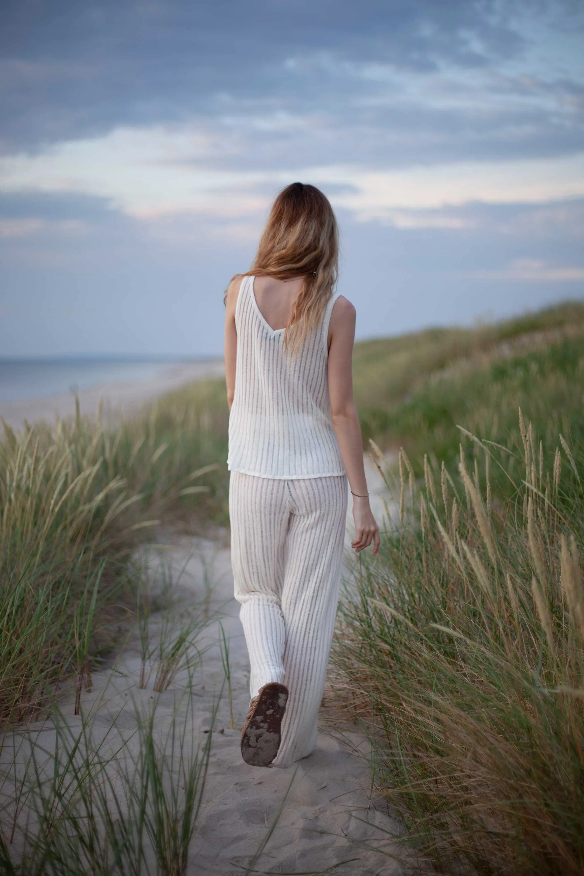 Sole & Caldo Linen Co-ord White