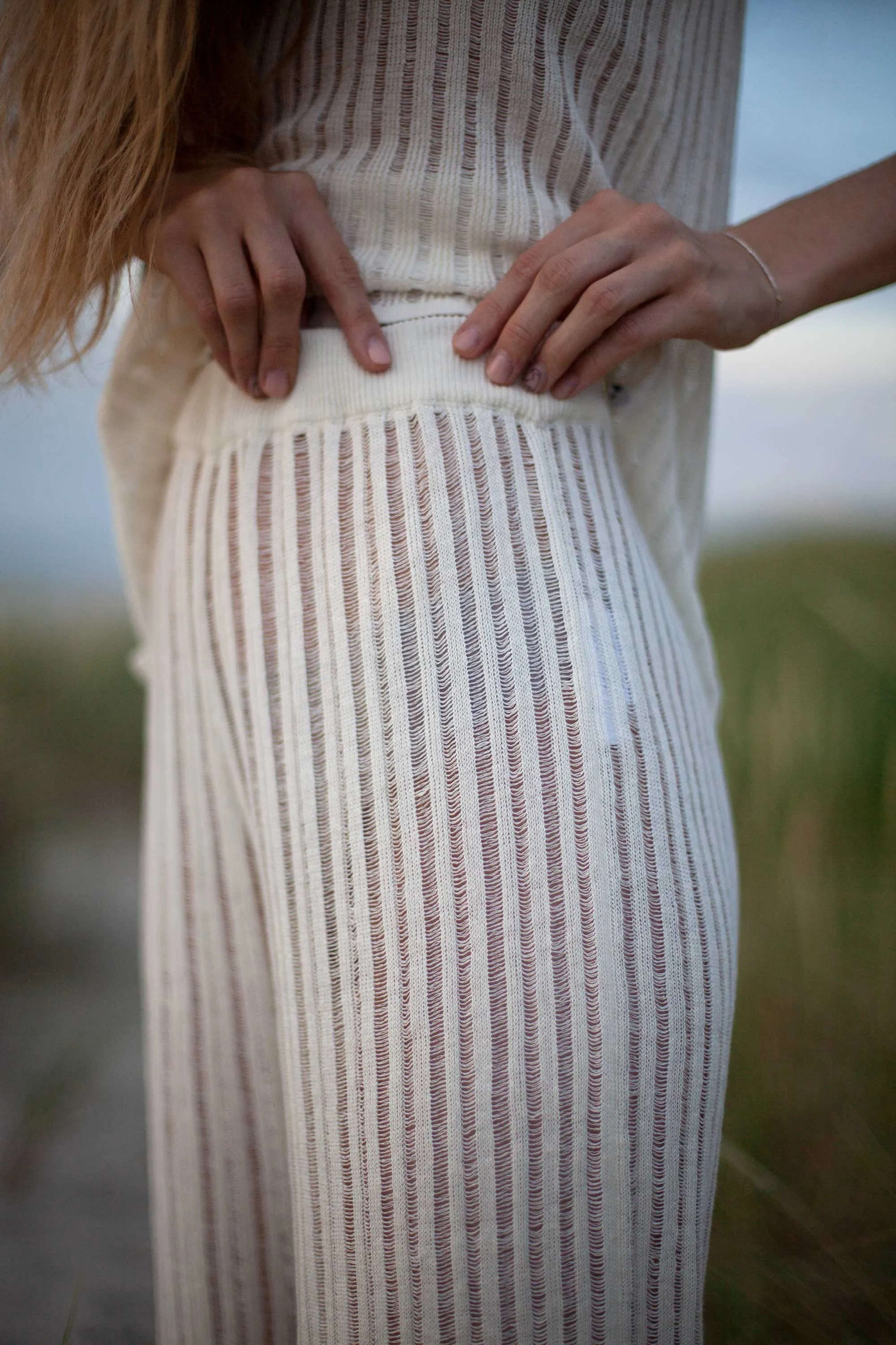Sole & Caldo Linen Co-ord White
