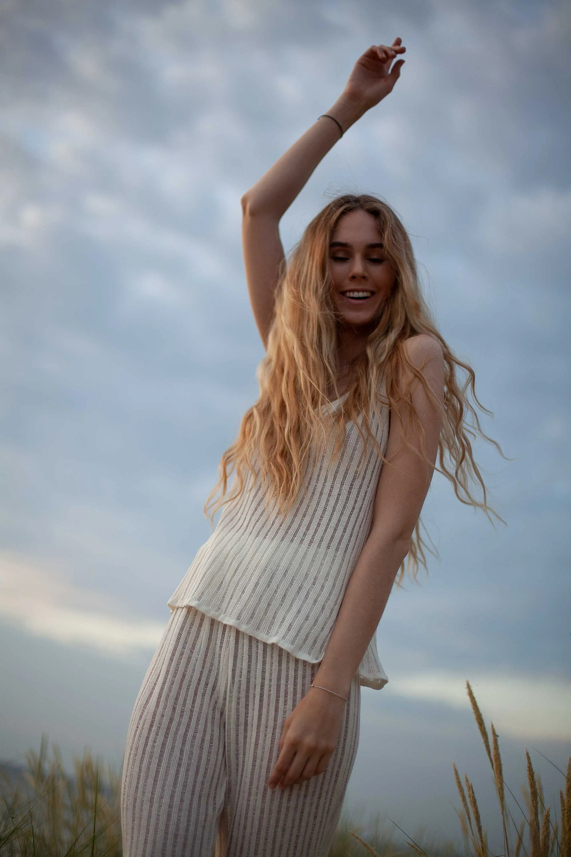 Sole & Caldo Linen Co-ord White