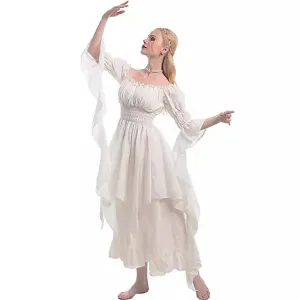 Solid Color Off Shoulder Tunic Dress